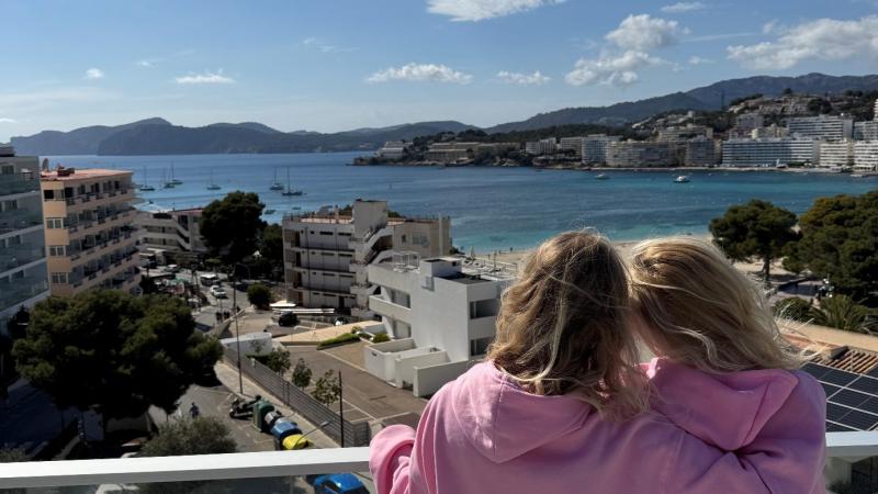 Santa Ponsa Blick ut ver havet